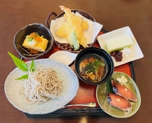 屋台の揚げたて天麩羅(^-^)